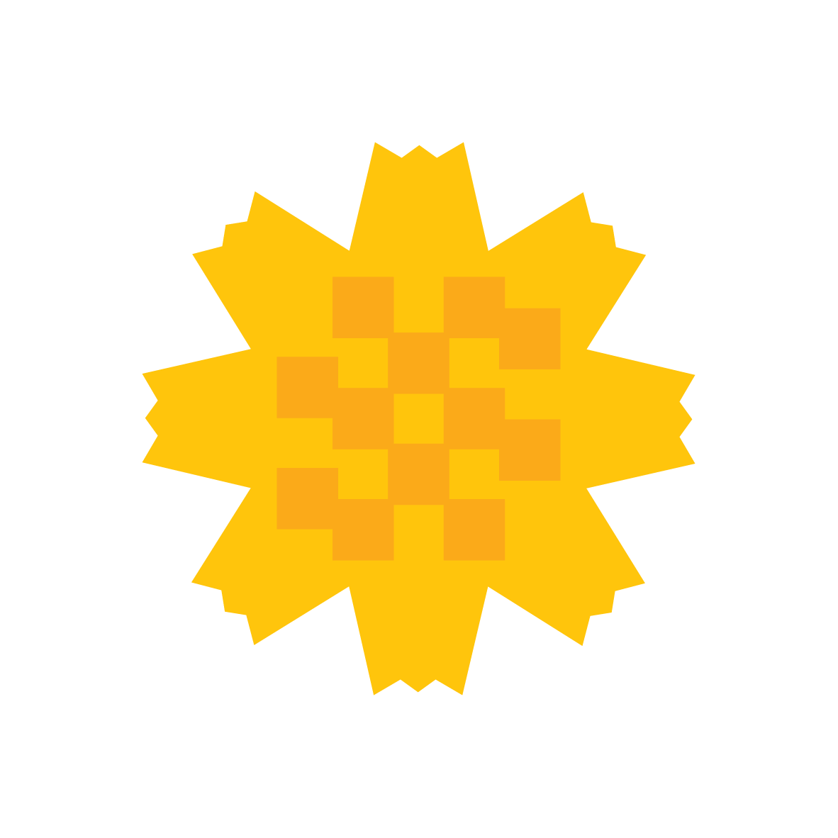 Alarfaj Flower Badge